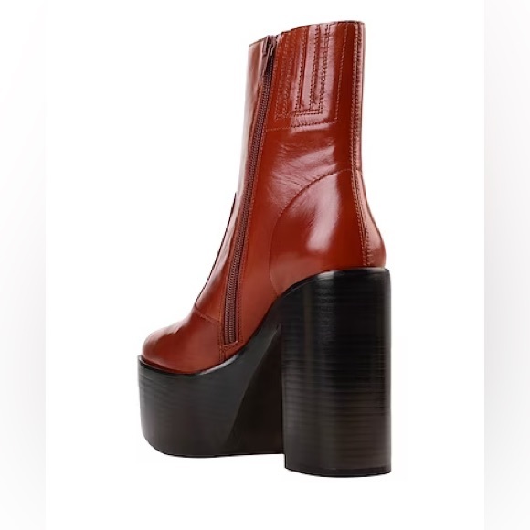 Jeffrey Campbell Mexique Platforms - 8.5 - Brown - Picture 15 of 16